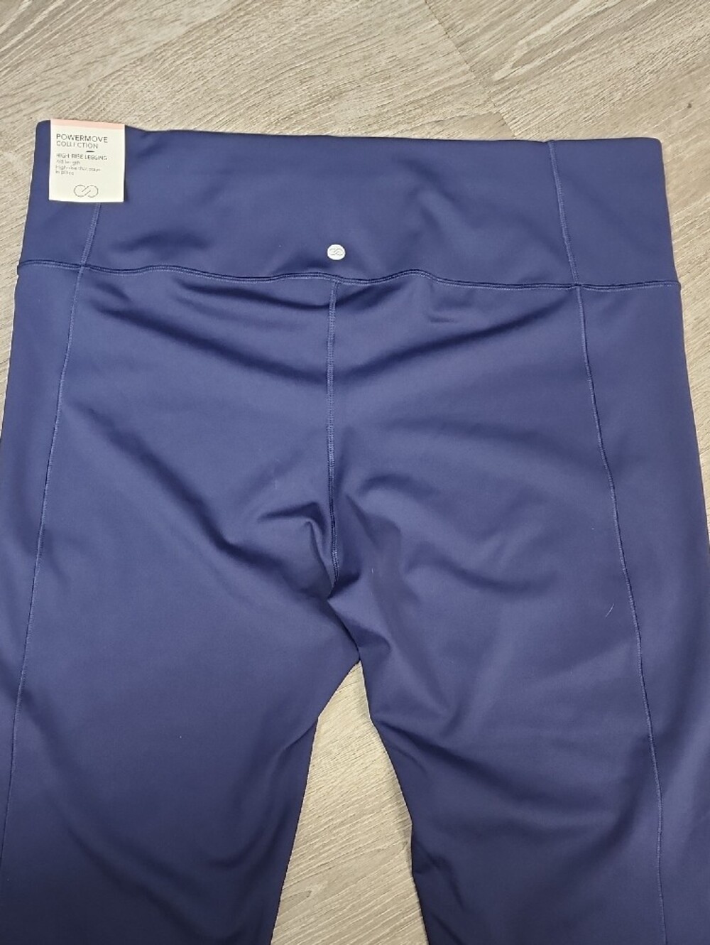 Calia Powermove High-Rise 7/8 Length Leggings In Opulent Blue Size XL - Picture 3 of 7